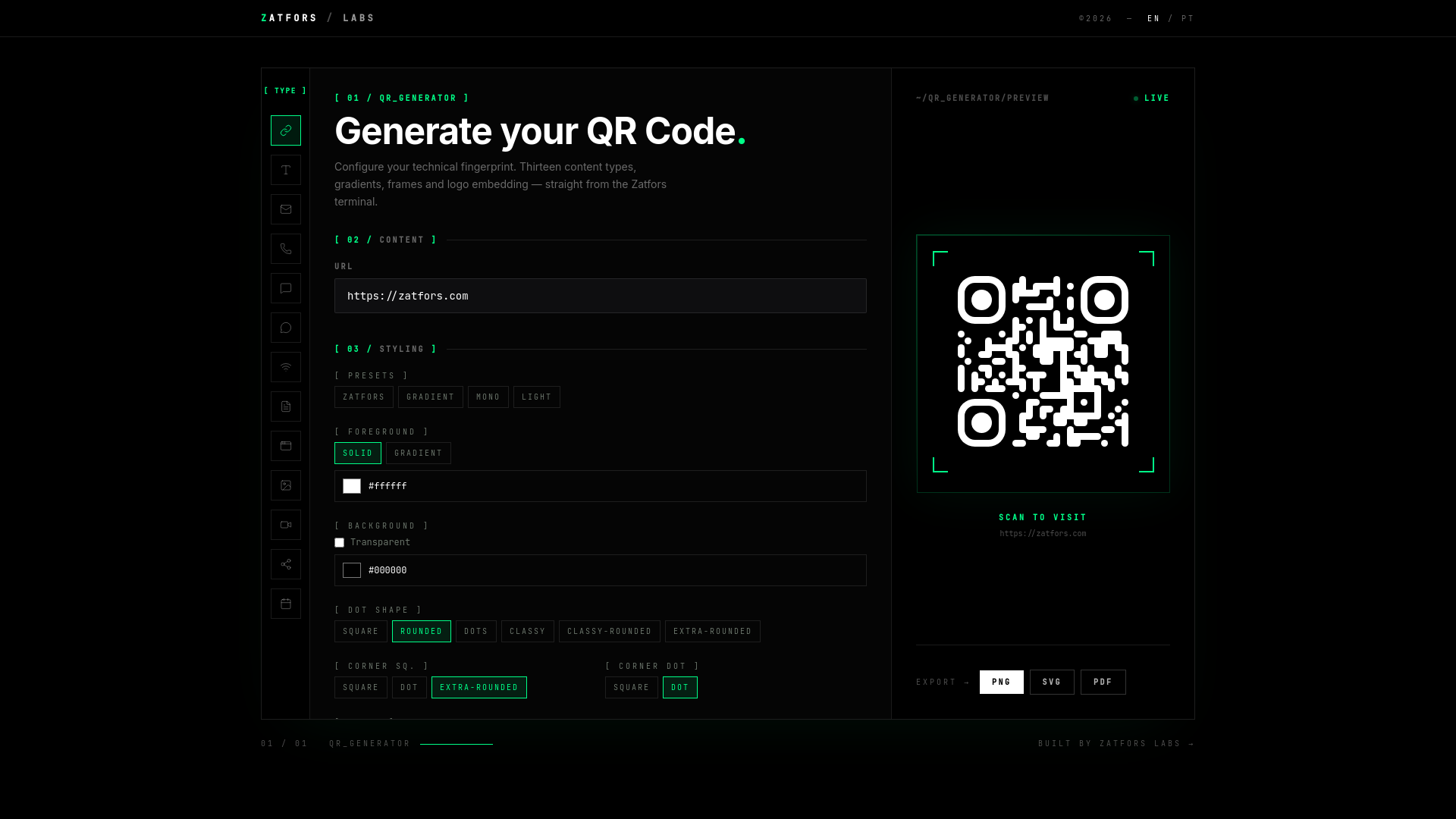 Zatfors QR Studio